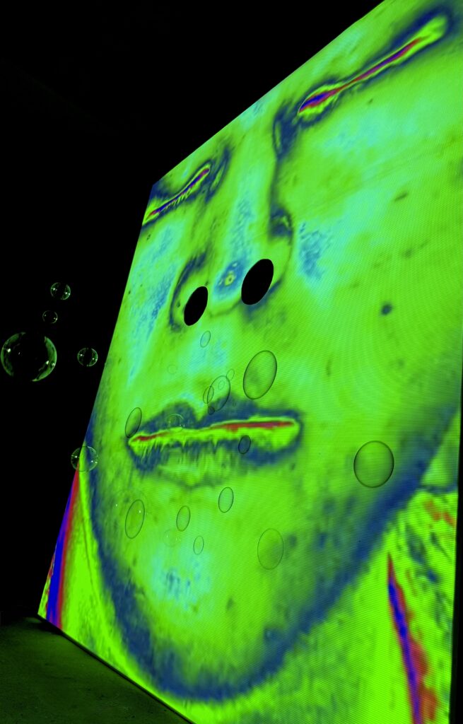 磯村暖 個展「並行情報 (Informāre Pariter) ― プラスチックの中